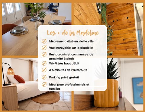Popular Airbnb listing: Madeline's place In the center of Old Belfort in Belfort