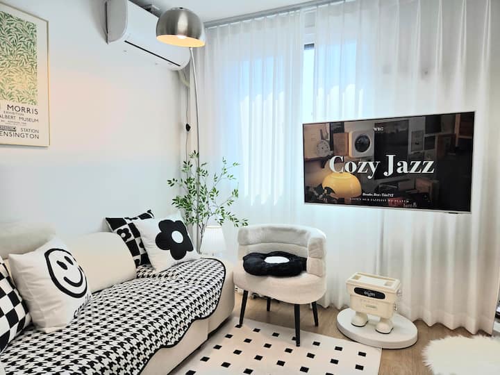Konkuk7mins/elev/2rooms/2bed/4ppl /Seongsu Kspo - Seoul