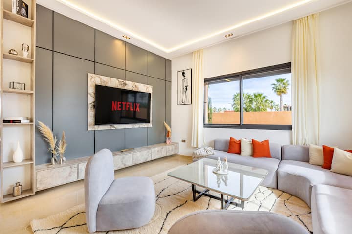 Saidi Home: Kino • Gym •Hammam •Pool • Playstation - マラケシュ