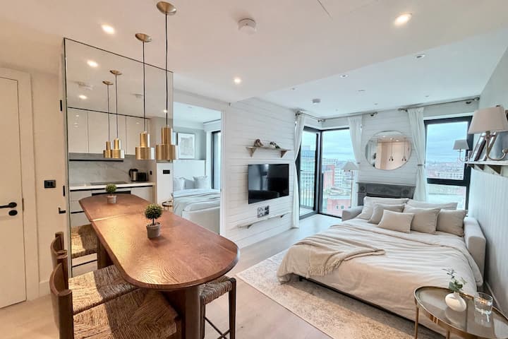 Luxury 1 Bed Apt | Sofa Bed |Sleeps 4 |West London - لندن