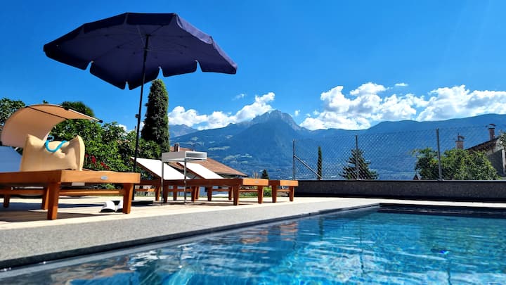 Mena Family Studio Panorama - Balkon - Marling