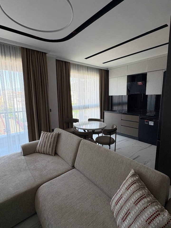 Alanya Kestel Skyline Residence Lux 3+1 Full - Mahmutlar