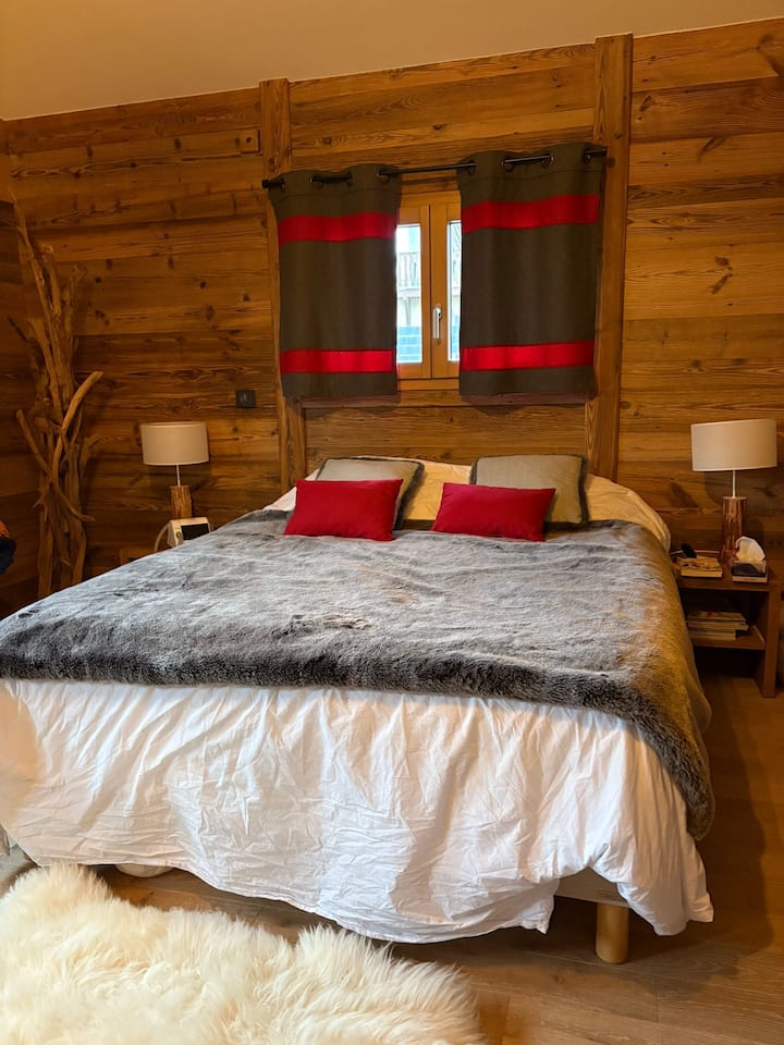 Suite Chalet, Vue Mont-blanc, Piscine, Ski à 5 Min - Saint-Genis-Pouilly