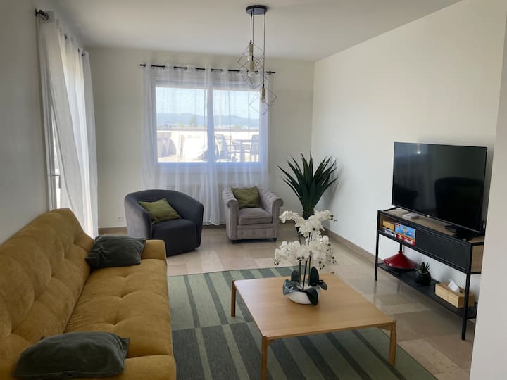 Maison 110m2 Avec Terrasse Panoramique De 115m 2 - Cournon-d'Auvergne