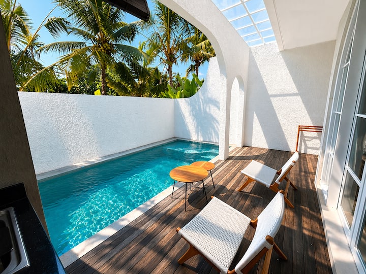 Romatic Staycation In Ubud- Private Pool & Kitchen - Bali
