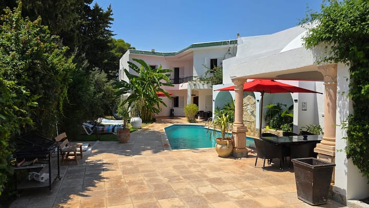 Villa Manuela Piscine Privée & Plage - Hammamet