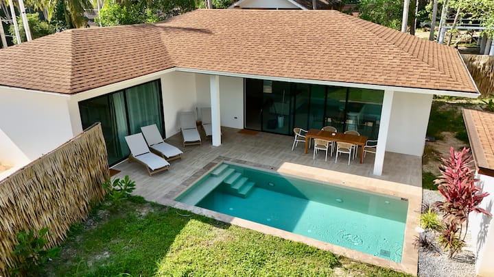 Samma Villas - Topaz Villa - 2 Ch & Piscine Privée - パンガン島