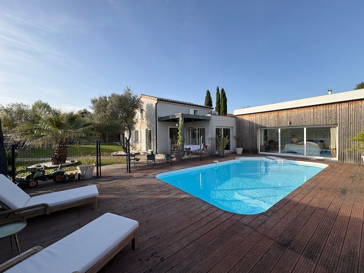Maison Au Bouscat , 4 Chambres, Piscine, Jardin - Bordeaux