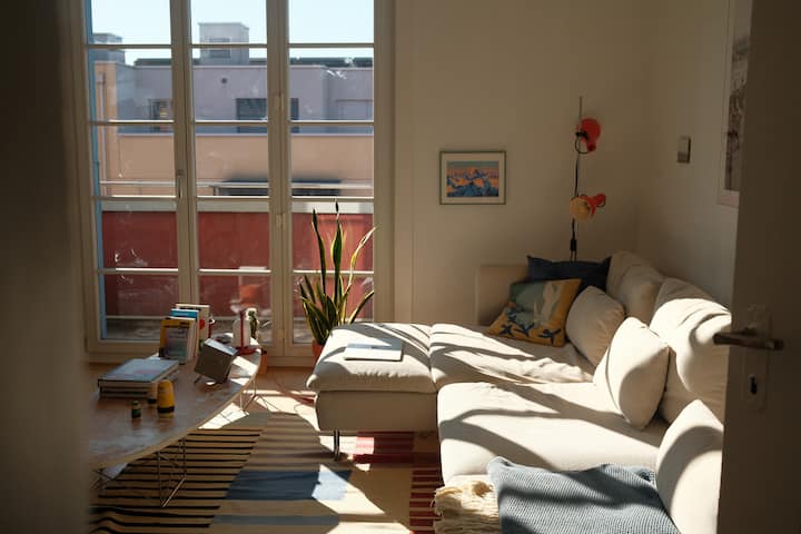 3-zimmer Designer-altbauwohnung Mit 2 Balkonen - Biel