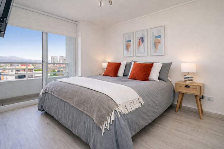 Exclusivo Y Acogedor Full 1d1b|piscina|gym|wifi - Chile