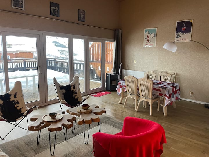 Appartement Les 2 Alpes Skis Aux Pieds 3 Chambres - Vénosc