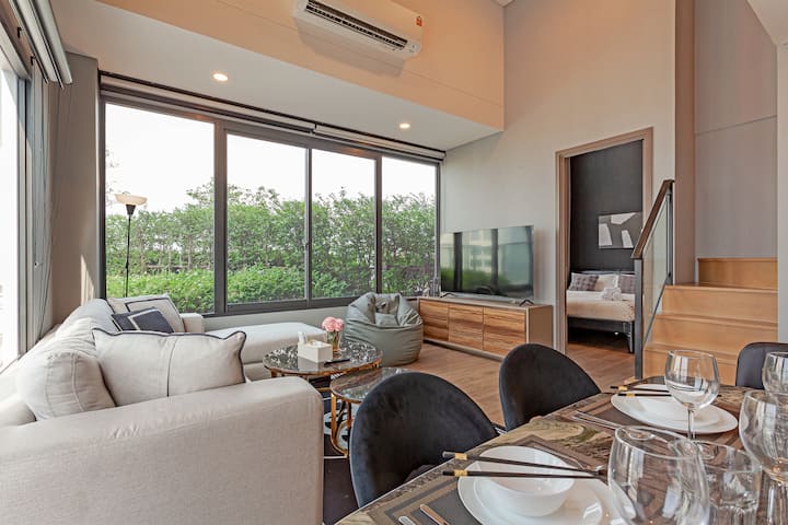 Luxury 3br Duplex City&garden View Free Pool|gym - Thailand