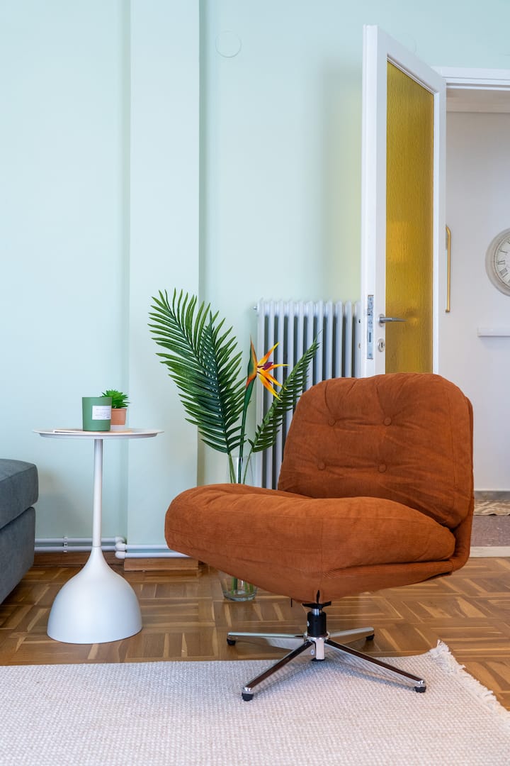 3br Central Penthouse | Huge Balcony + Sky Shower - Thessaloniki