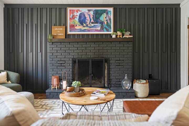 Modern Cabin | Ev Charger • Fast Wifi • Fire Pit - Pocono Pines, PA