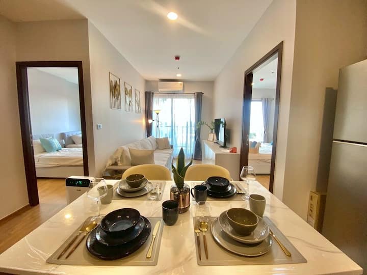 New, Quiet Apt | Bright & Ideal For Long Stay - Chiang Mai