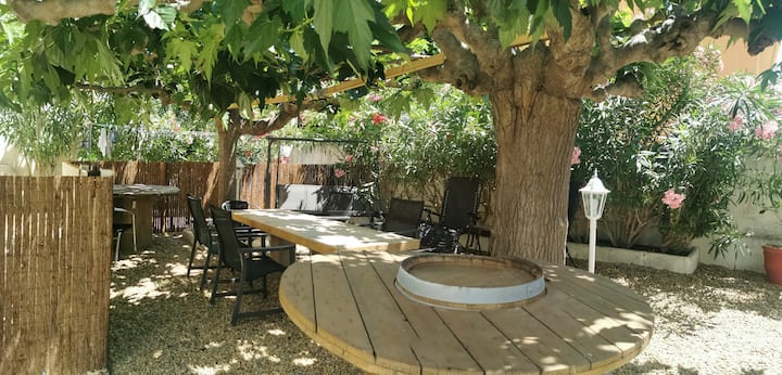 T3 - 60 M2 - 3 *- Clim - Wifi-parking Privé - Valras-Plage