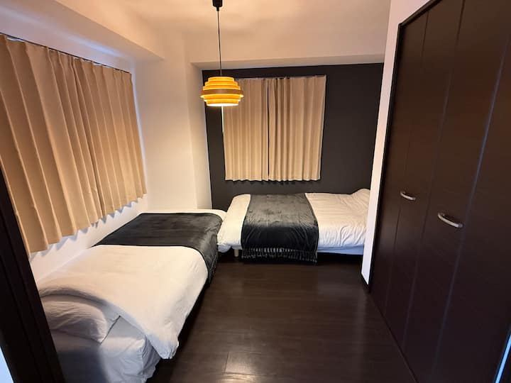 30-night Min | Quiet 1-bed Apt, Central Sapporo - Hokkaido