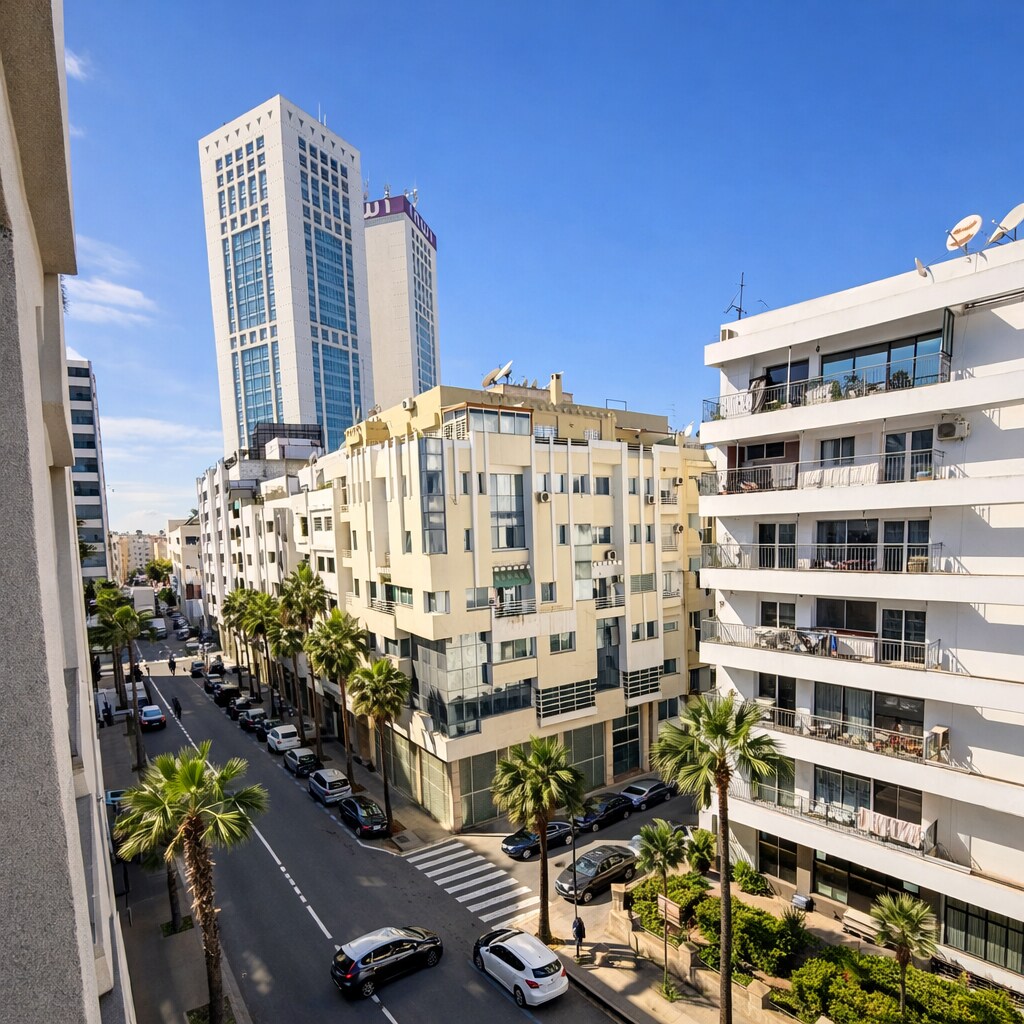 Rental unit in Casablanca  New  1 bedroom  1 bed  1 bath - image 2