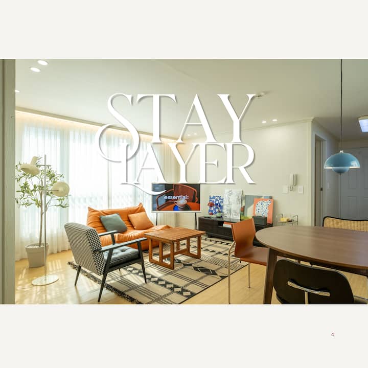 3 Min To Suyeong Stn | 2br | Terrace | 6 Guests - Pusan