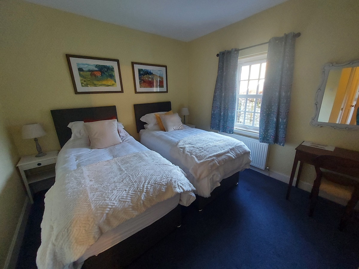 Hawks Nest B&B, Scottish Borders.
Twin Bedroom.