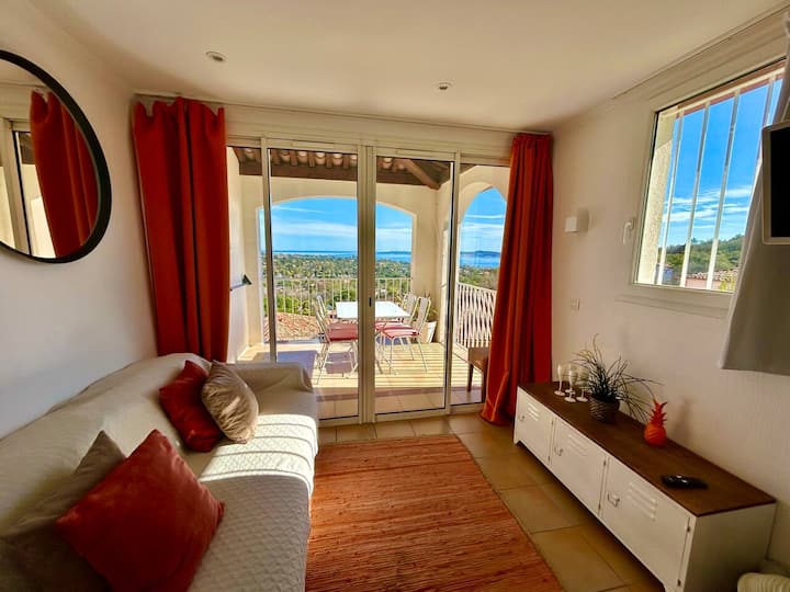 Restanques Saint Tropez , Vue Mer, Clim, Piscines - Grimaud