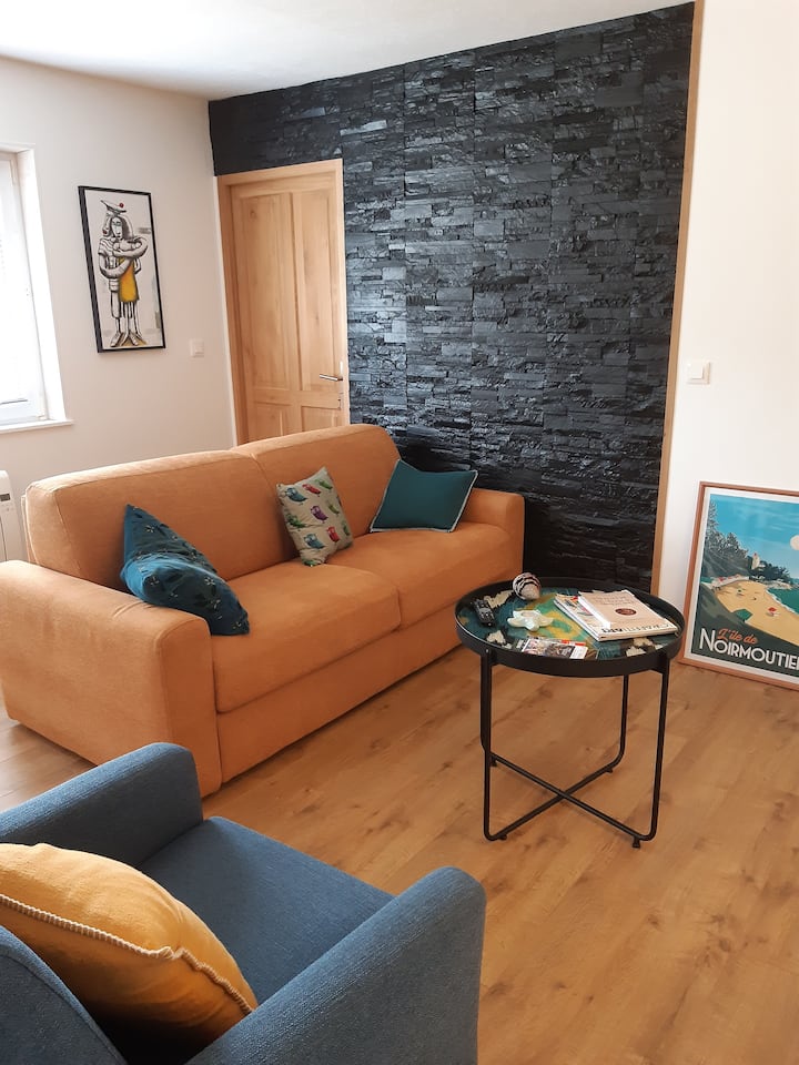 Appartement Cosy - 2 Pers -55m2 - Idéalement Situé - Noirmoutier-en-l'Île