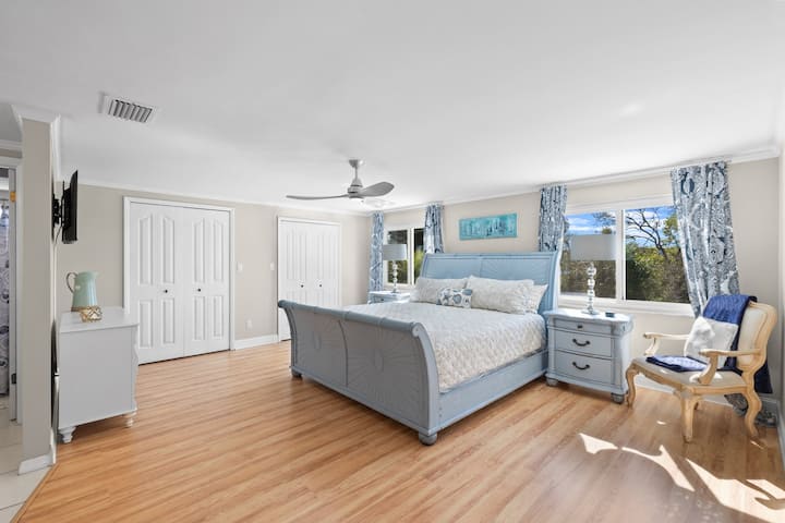 Main Master Bedroom with a Master bathroom
