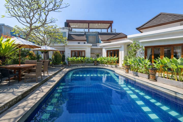 Peaceful 6br In Padang Galak Sanur - 