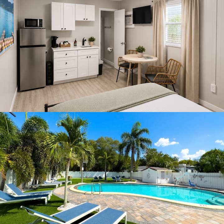 Coastal Calm Studio 3 Miles From The Beach #21 - Clearwater Beach, FL
