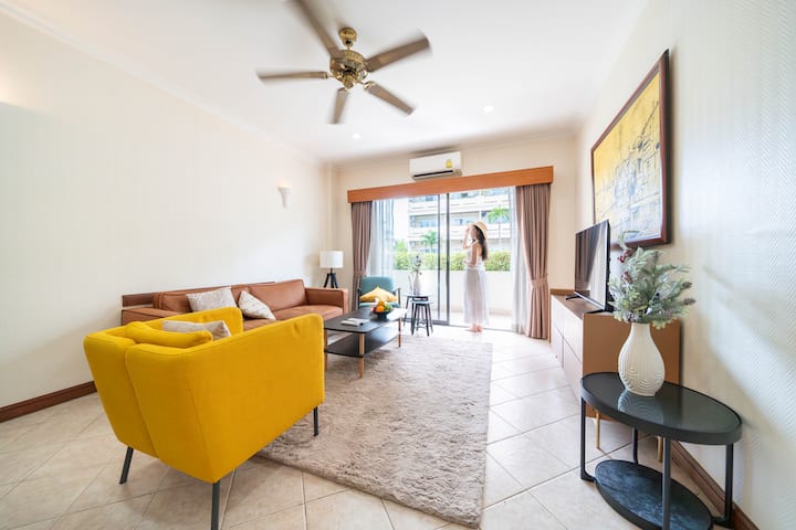72sqm Family Suite  Pool  Near Bar Street - Pattaya