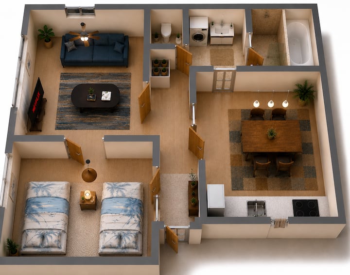 Private Newly Reno'd/38㎡/west Side Beach - 平塚市