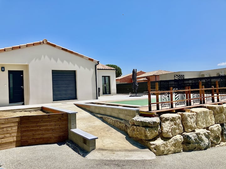 Villa-sdb Privée Avec Douche-vue Sur Montagne - Carcassonne