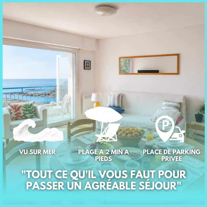 Vue Océan  Balcon  Parking  Le Coup De Cœur - Saint-Michel-Chef-Chef