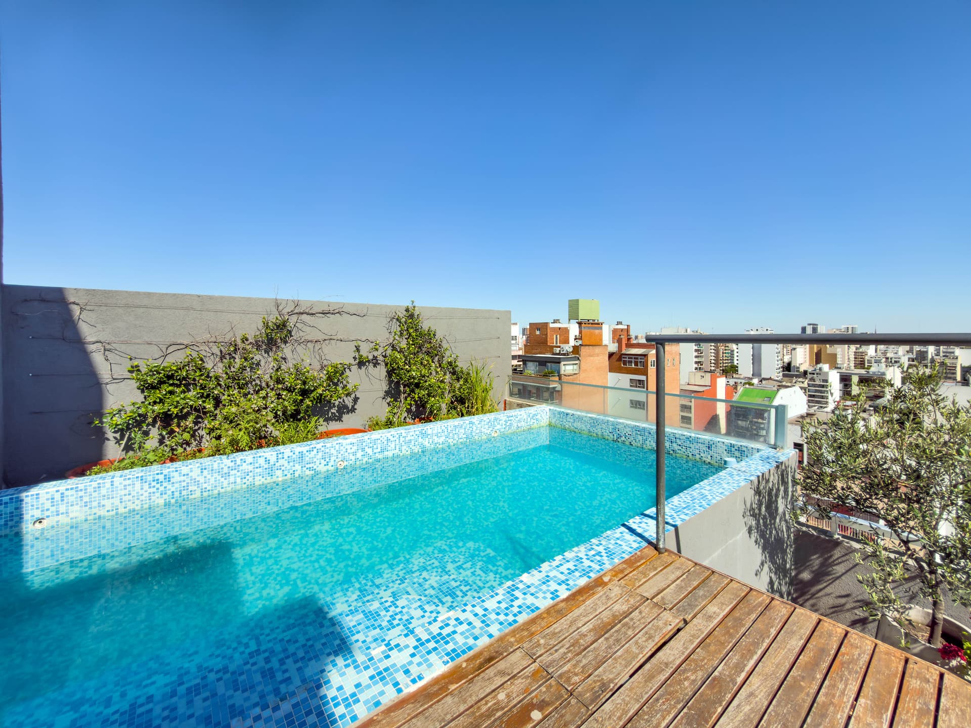Premium 3-room apartment + pool in BA