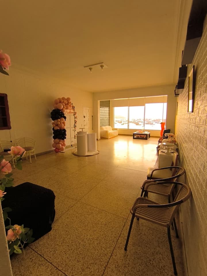 Departamento Amoblado Frente Al Mar En Ancón - Santa Rosa