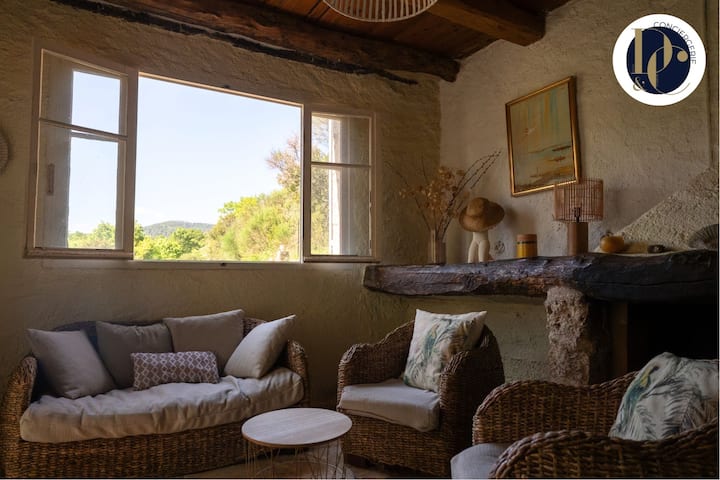 Cabanon Authentique, Moustiers, Ruisseau Et Jardin - Moustiers-Sainte-Marie