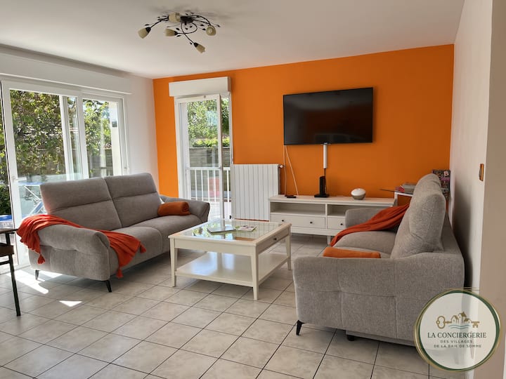 Maison Familiale 10 Personnes Proche Baie De Somme - Friville-Escarbotin