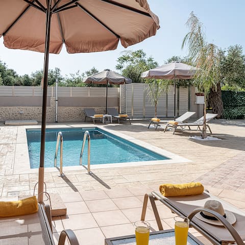 Villa is perfect place to relax and enjoy the sun.