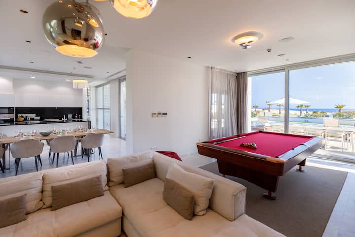Beachfront Luxury Villa Tranquility - Agia Napa