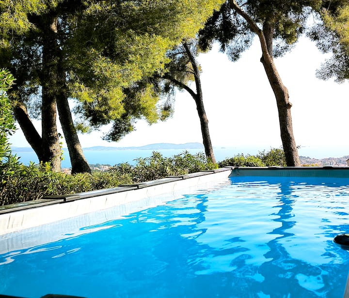 Villa "Pins D'azur" Vue Mer - Côte d’Azur