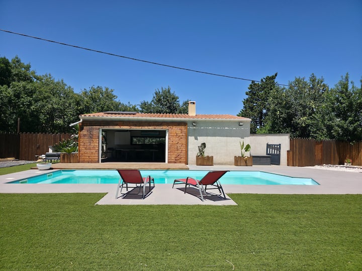 Maison Dans Un Mas Catalan Avec Piscine Privée - Perpignan