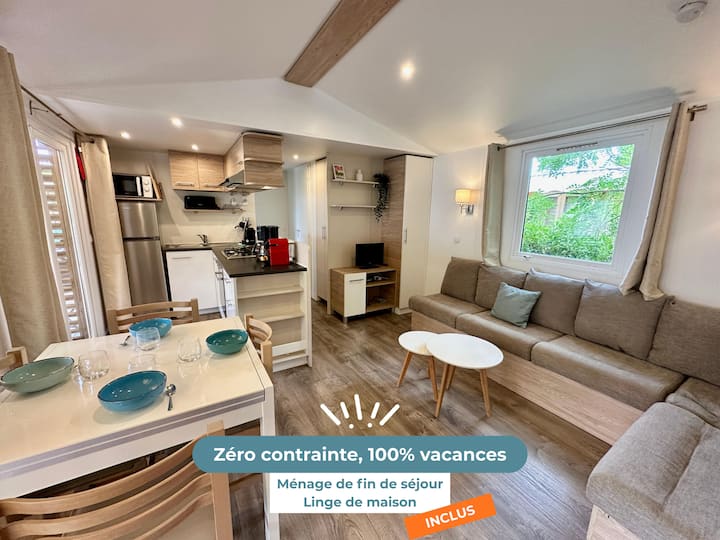 Bungalow Sous Les Pins Clim Piscines Plage Privée - Lège-Cap-Ferret