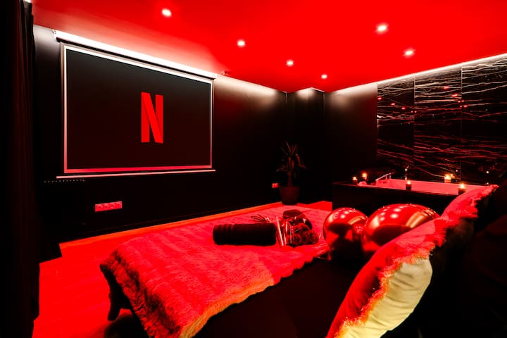 Cinéma privé de la loveroom