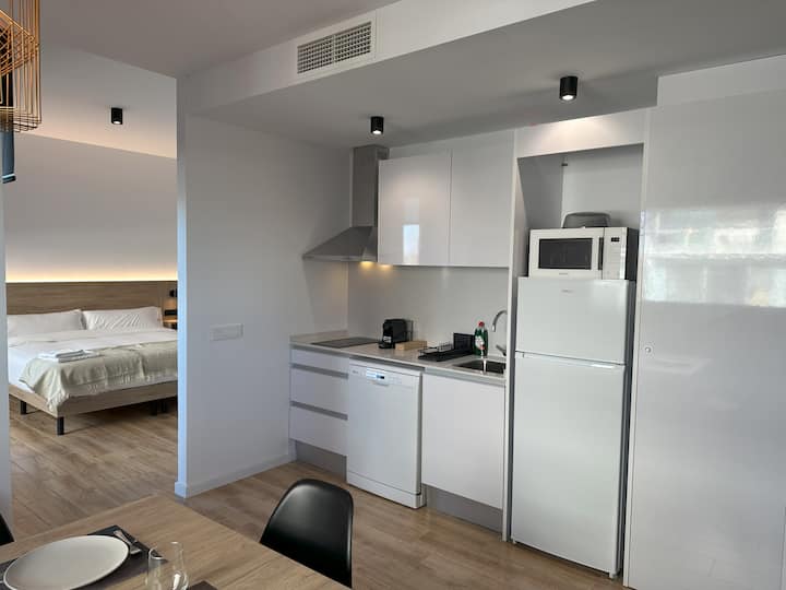 Arena 20 Suites. 1 Dormitorio. - Valencia