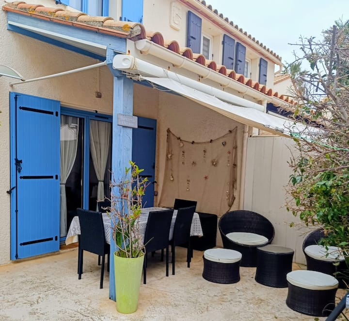 L'ecrin De La Plage, Maison 3 éToiles, 100m Plage - Sainte-Marie-la-Mer