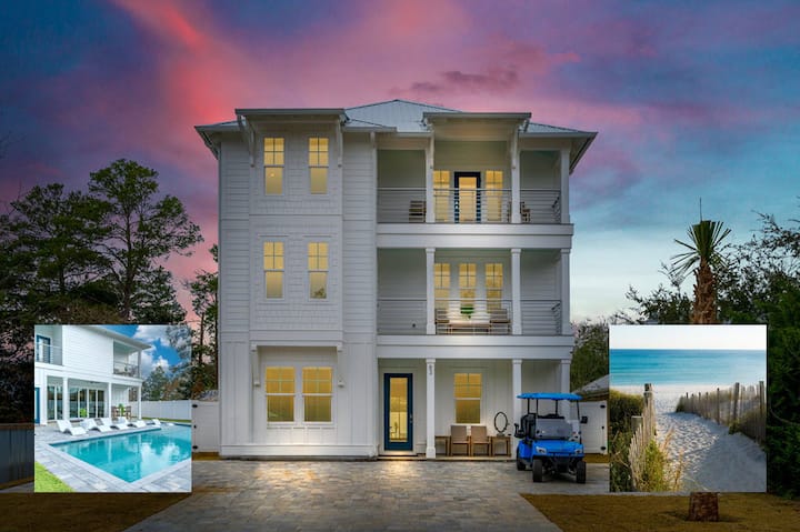 Ovation: Pool, Beach, Sleeps 21! - Seagrove Beach, FL