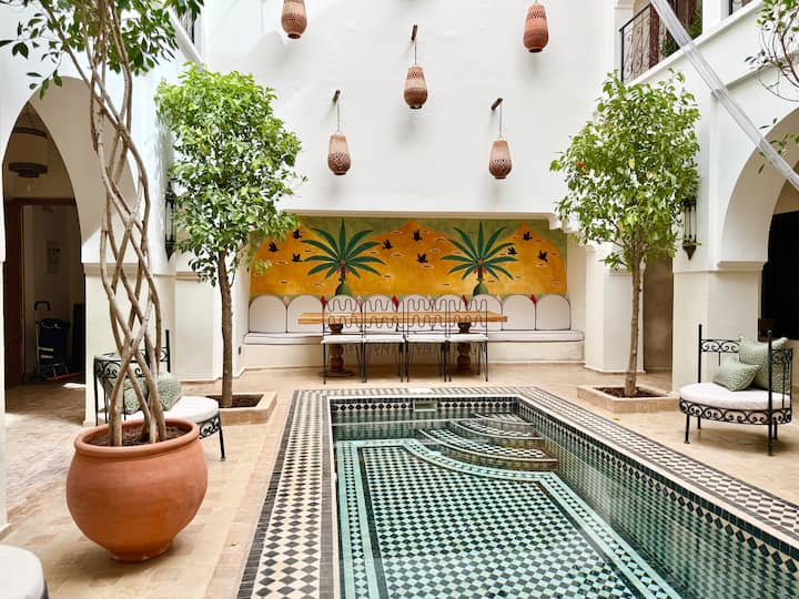 Casa Mima •Pool•private•breakfast•city Center - Marrakech