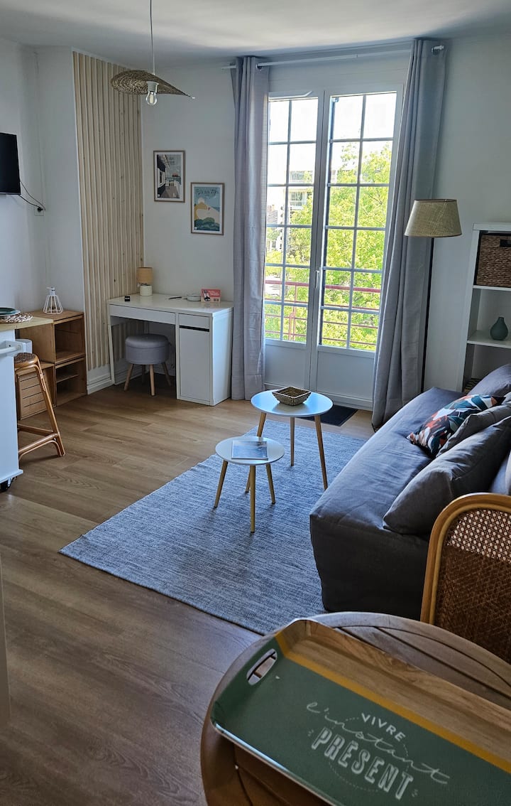 Studio à 2 Pas De La Plage, Balcon, Parking - Arcachon