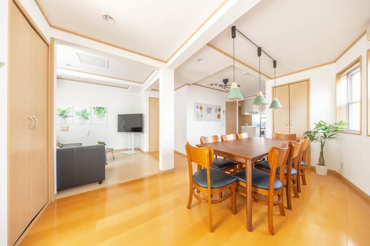 浅草・スカイツリー好アクセス|102㎡3ldk|駐車場無料|ディズニー車40分|10名ok - Misato, Saitama