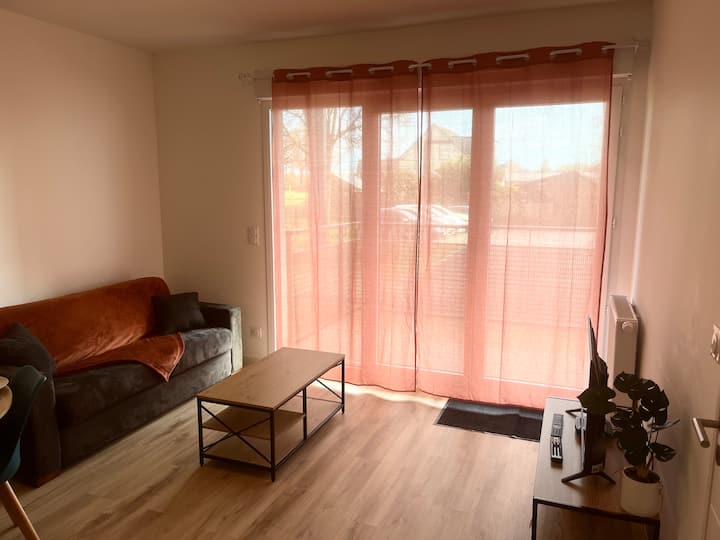 Bel Appartement T2 + Terrasse - L'Hermitage